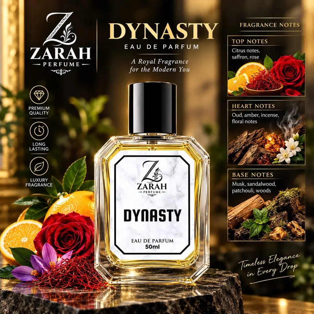 Zarah Dynasty – Extrait De Parfum 50ml